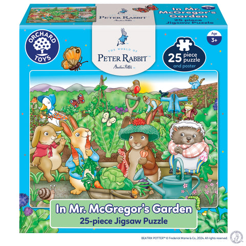 Orchard Toys Peter Rabbit - Mr McGregors Garden 25pc Jigsaw Puzzle