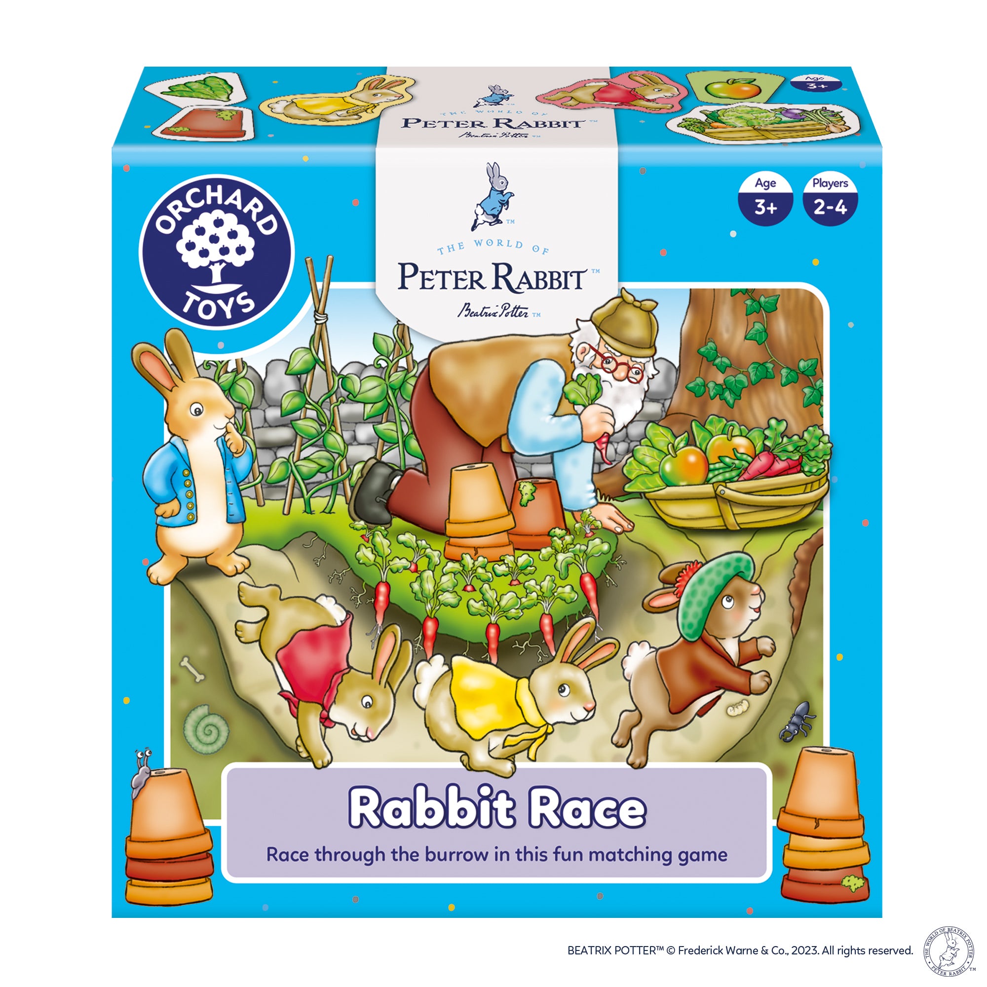 Orchard Toys Peter Rabbit Rabbit Race Game | Educational Board Games at ...