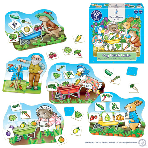 Orchard Toys Peter Rabbit - Vege Patch Lotto Game