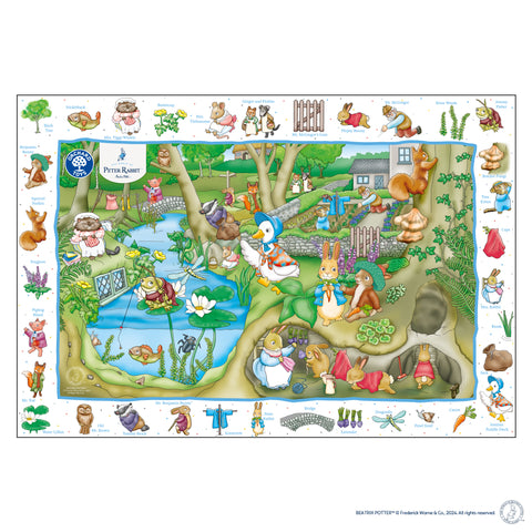 Orchard Toys Peter Rabbit - World of Peter Rabbit 50pc Jigsaw Puzzle