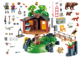 Playmobil Adventure Tree House with figures and animals