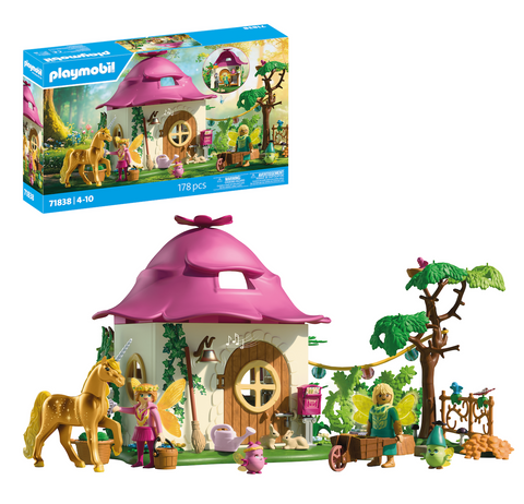 Playmobil Fairy Home with Golden Unicorn