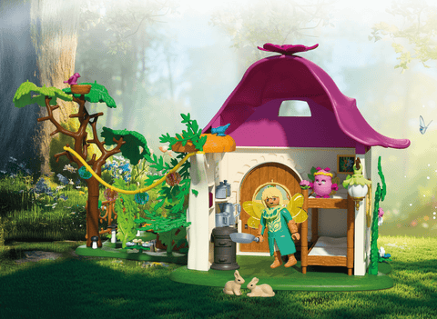 Playmobil Fairy Home with Golden Unicorn