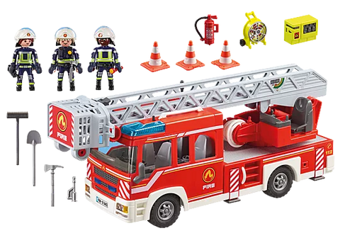 Playmobil Fire Engine With Ladder