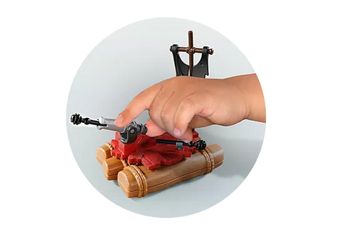 Playmobil Pirate Raft Carry Case