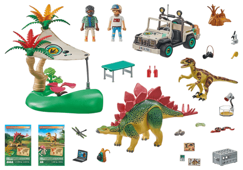Playmobil Research camp with dinos