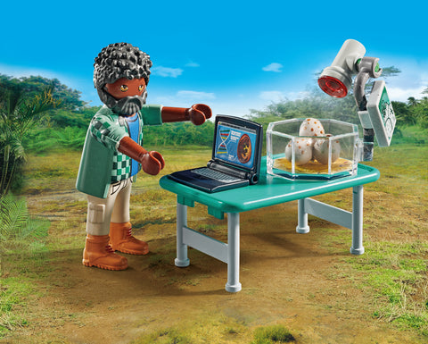 Playmobil Research camp with dinos