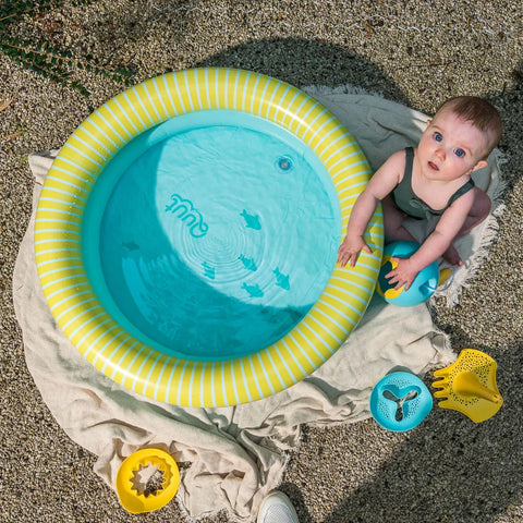 QUUT Dippy Inflatable Pool 120cm - Banana Blue