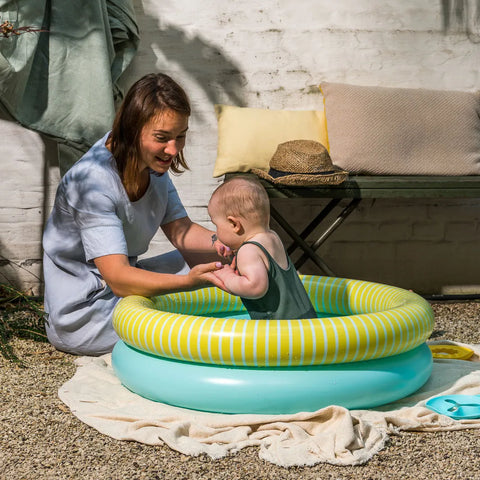 QUUT Dippy Inflatable Pool 120cm - Banana Blue