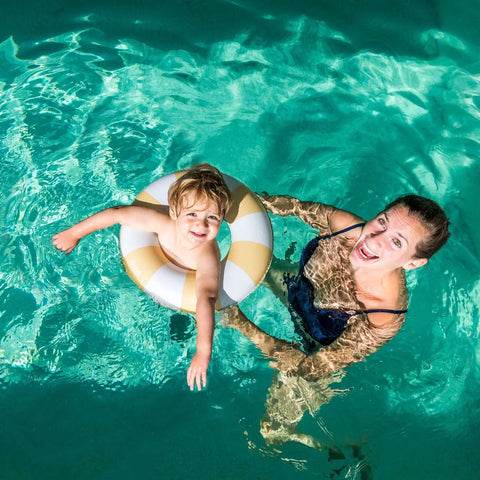 QUUT  Swim Ring 40cm - Banana Blue