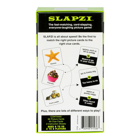 Slapzi card game contents