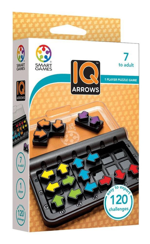 Smart Games IQ Arrows - The Toybox NZ Ltd