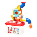 Colorful toy marble run set with a white box featuring SmartMax branding on a white background.