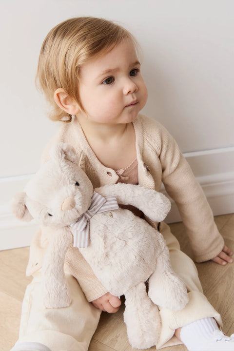 Snuggle Bunnies Georgie With Bow (30cm)