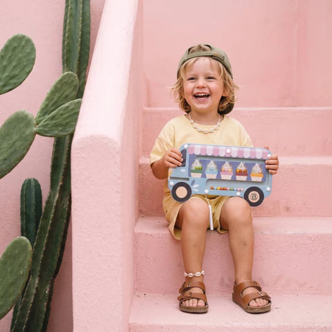 Speedy Monkey Icecream Magnetic Maze