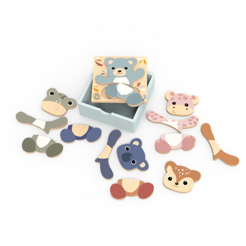 Speedy Monkey Mix & Match Puzzle