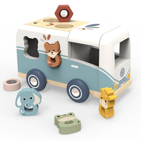 Speedy Monkey Shape Sorter Van