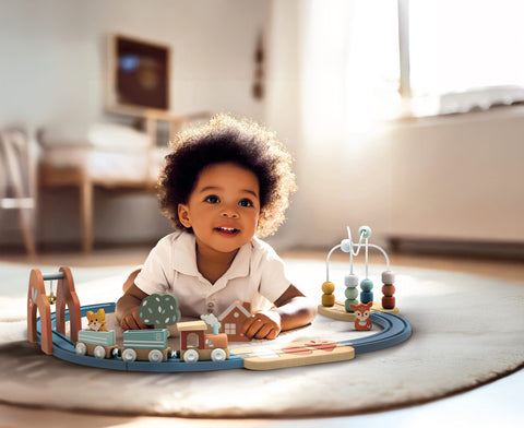 Speedy Monkey Train Circuit Track