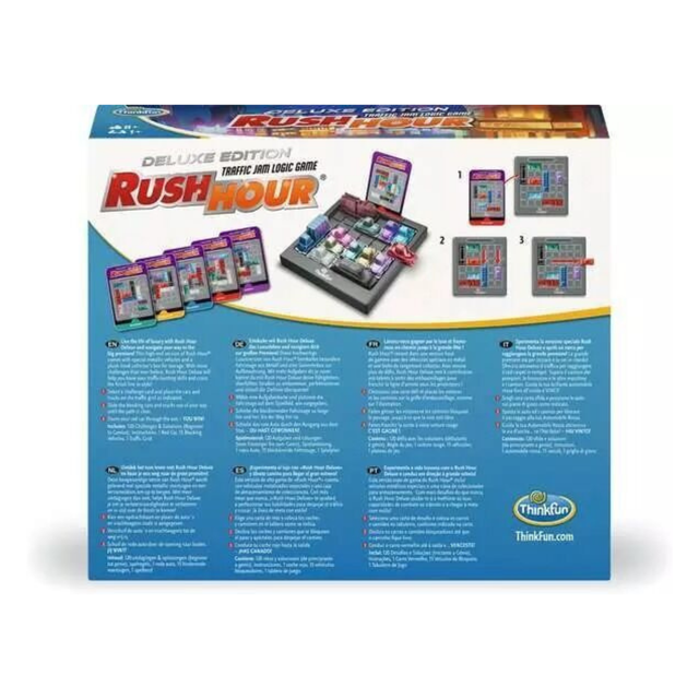 ThinkFun Rush Hour Deluxe Edition Logic Game