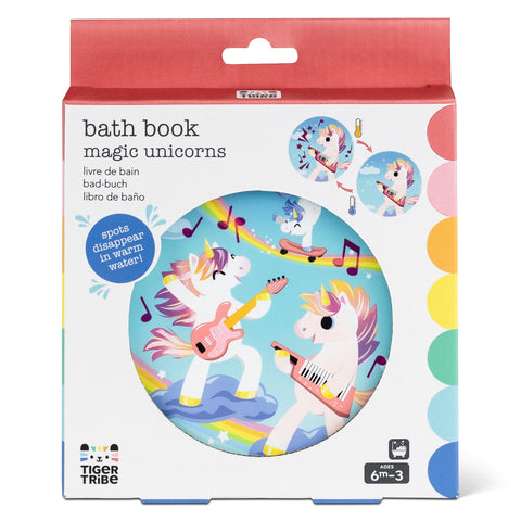 Tiger Tribe Bath Book - Magic Unicorns