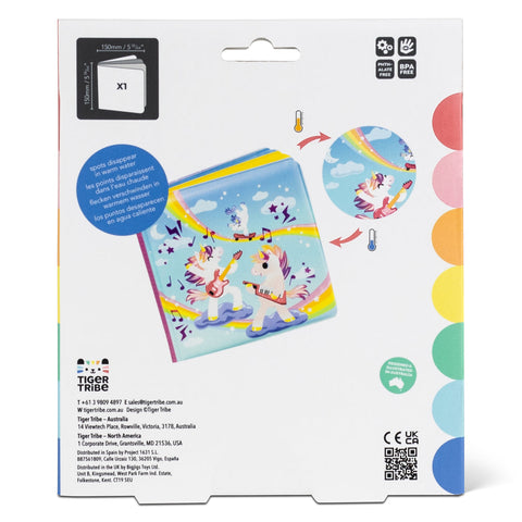 Tiger Tribe Bath Book - Magic Unicorns