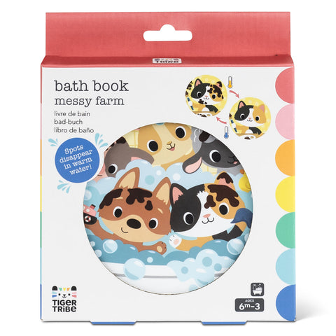 Tiger Tribe Bath Book - Messy Farm
