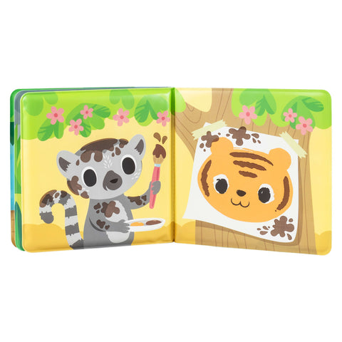 Tiger Tribe Bath Book - Messy Jungle
