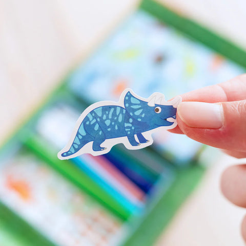 Tiger Tribe Colouring Set - Dinosaur