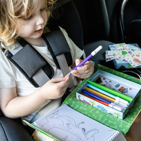 Tiger Tribe Colouring Set - Dinosaur