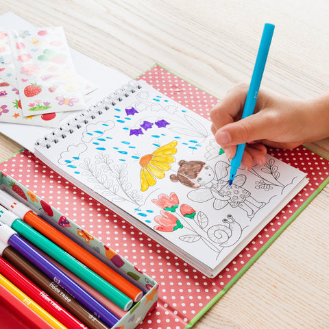 Tiger Tribe Colouring Set - Forest Fairies