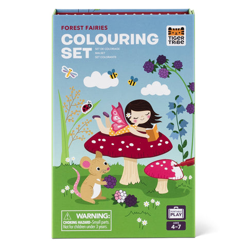 Tiger Tribe Colouring Set - Forest Fairies