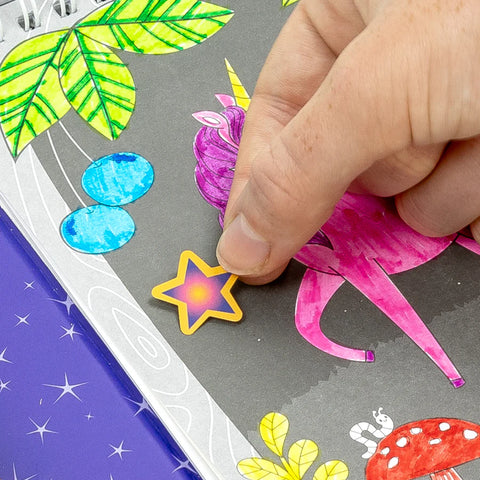 Tiger Tribe Colouring Set - Unicorn Magic