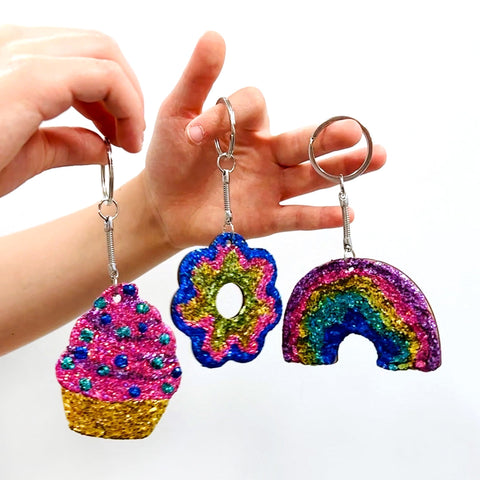 Tiger Tribe Glitter Goo - Bag Charms