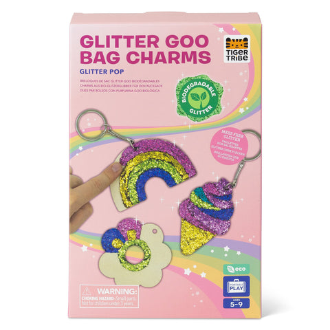 Tiger Tribe Glitter Goo - Bag Charms