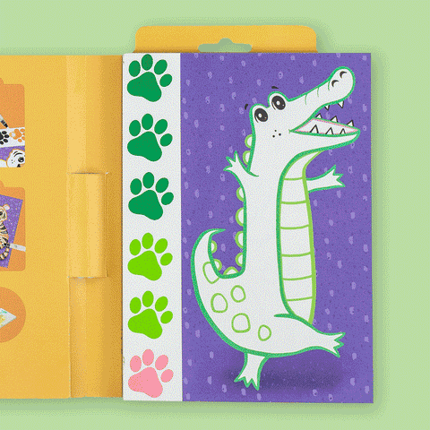 Tiger Tribe Paint A Picture Set - Wild Animals