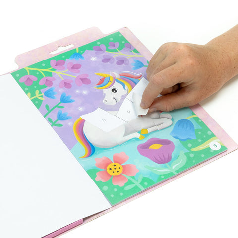 Tiger Tribe Sticker By Numbers - Magical Garden