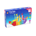 TileTek 110 Piece Builders Set box featuring a magnetic tile pirate ship design