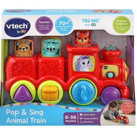 VTech Pop & Sing Animal Train