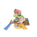 Bluey and Bingo cars on the VTech Road Trip Play Set