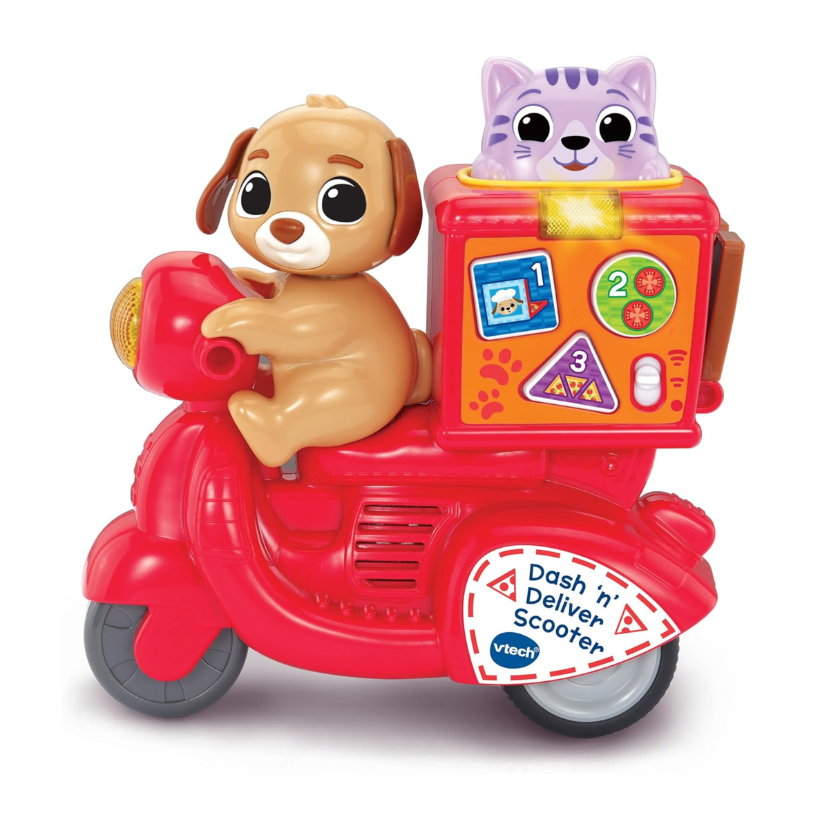 VTech Dash N Deliver Scooter – Interactive Ride-On for Toddlers | The ...