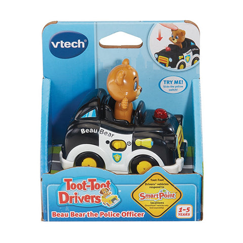 Vtech Toot-Toot Drivers Beau Bear The Police Officer