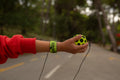 Waboba Bounce Back Moon Ball returning high-bounce ball