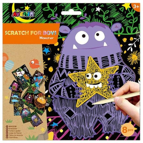 Avenir Scratch - Monster - The Toybox NZ Ltd