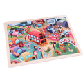 Classic World Animal City Wooden Jigsaw Puzzle - 49 pieces - The Toybox NZ Ltd