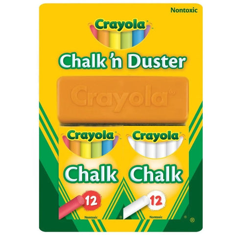 Crayola Chalk N Duster Pack