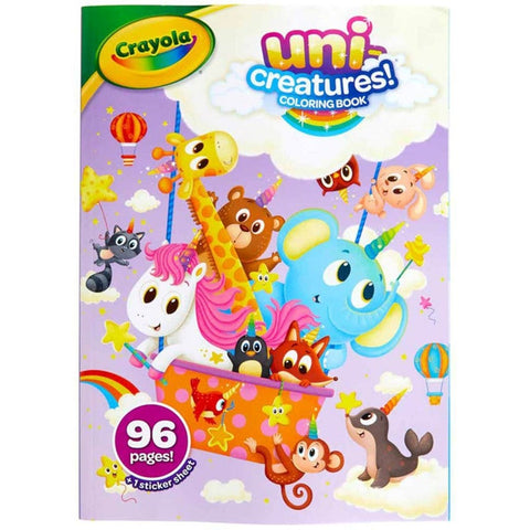 Crayola Colouring Book - Uni Creatures