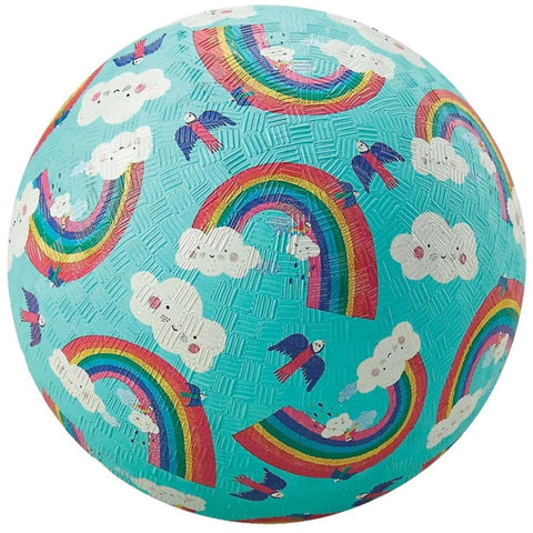 Crocodile Creek 7" Playground Ball - Rainbow Dreams