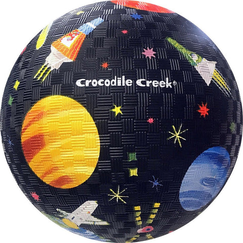 Crocodile Creek 7" Playground Ball - Space Exploration