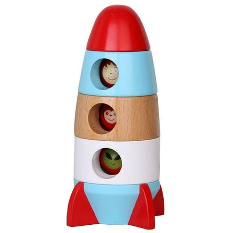 Discoveroo Magnetic Stacking Rocket - The Toybox NZ Ltd