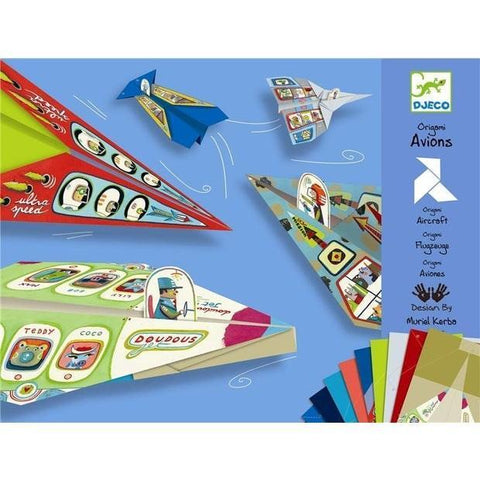 Djeco Origami - Planes - The Toybox NZ Ltd